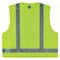 Ergodyne M Lime Economy Surveyors Vest Class 2 - Single Size 8249Z-S - alternate 5